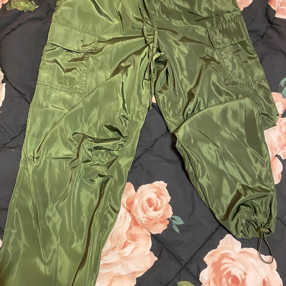 Green Cargo Pants